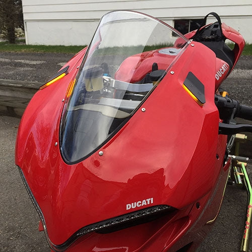 Ducati 1299 Panigale Mirror Block Off Turn Signals