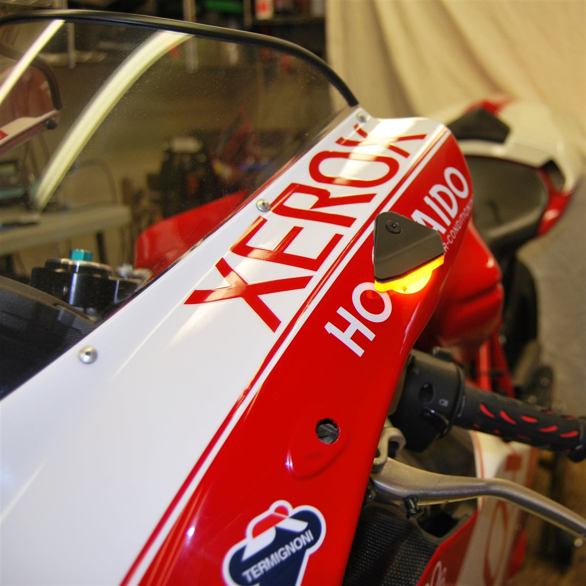 Ducati 749 Mirror Block Off Turn Signals