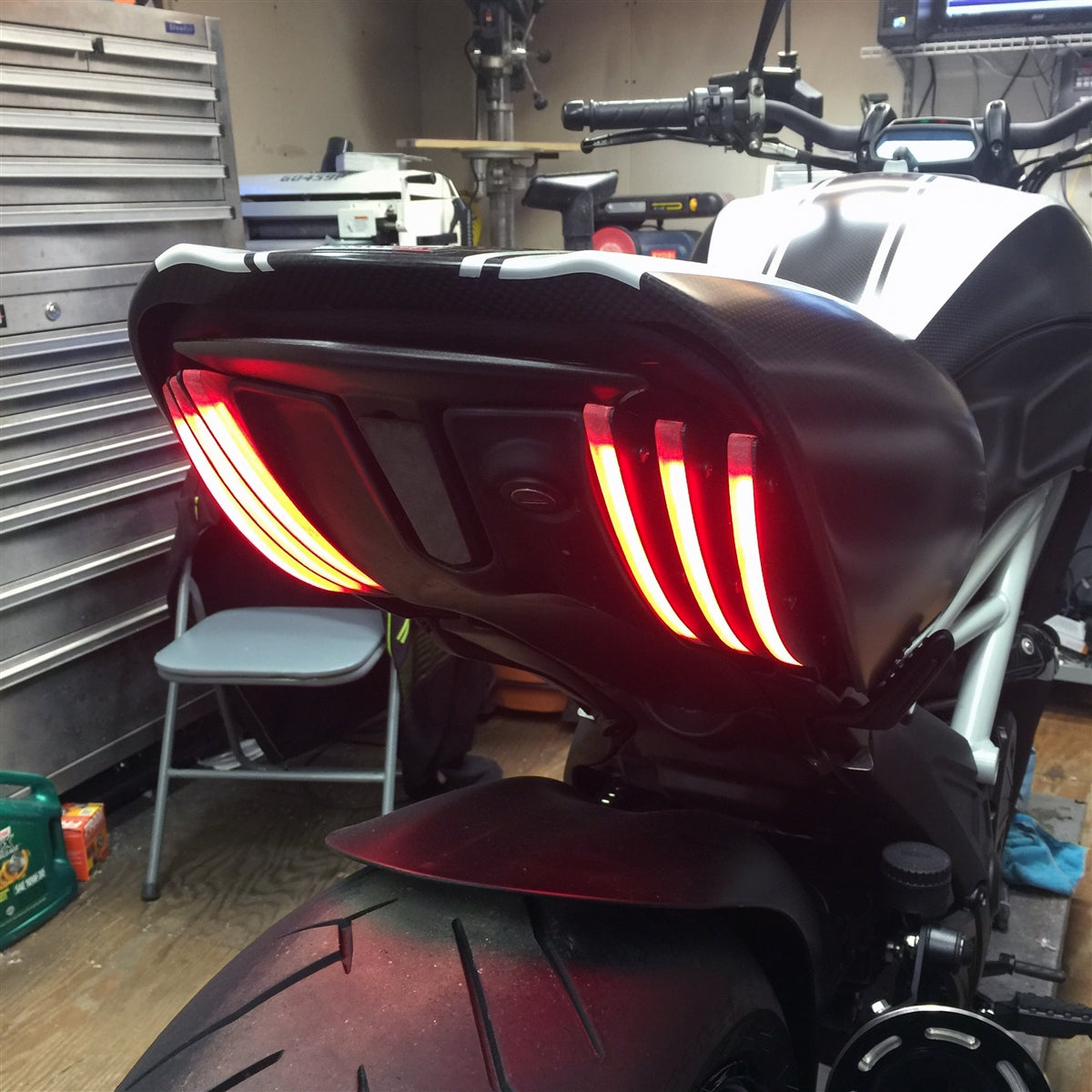 Ducati Diavel Rear Turn Signals