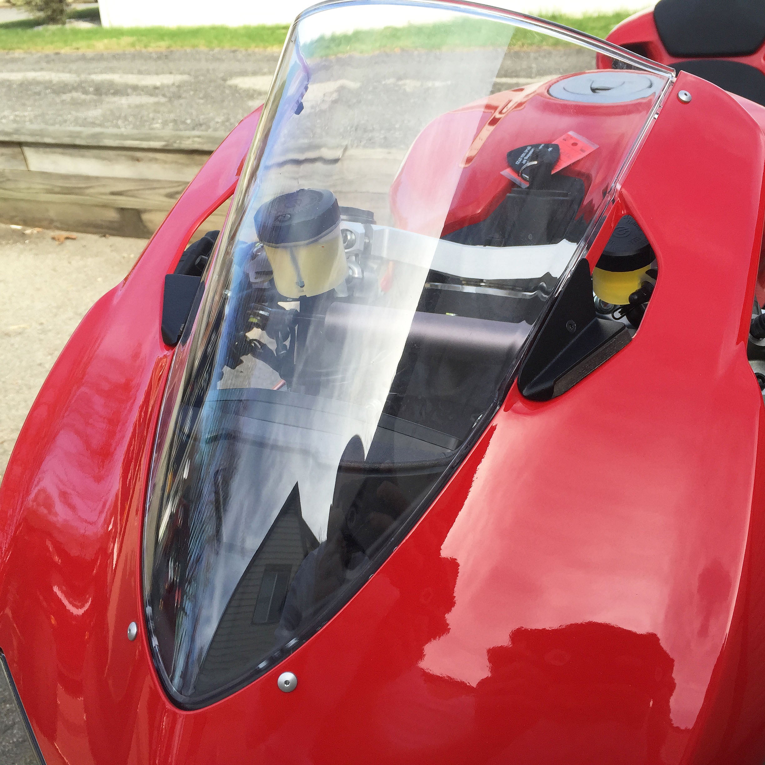 Ducati 899 Panigale Mirror Block Off Turn Signals (2013 - 2015)