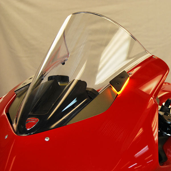 Ducati Panigale V4 Mirror Block Off Turn Signals (2018 - 2024)