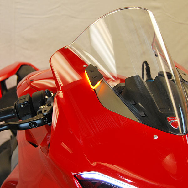 Ducati Panigale V2 Mirror Block Off Turn Signals (2020 - 2024)