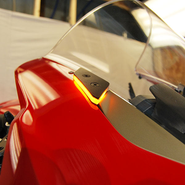 Ducati Panigale V2 Mirror Block Off Turn Signals (2020 - 2024)