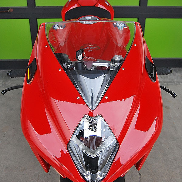 MV Agusta F3/F4 Mirror Block Off Turn Signals (2013 - Present)