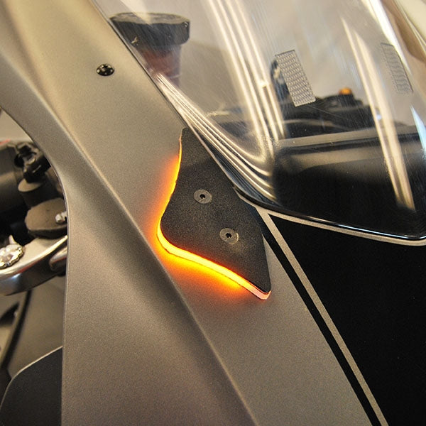 Yamaha R1 Mirror Block Off Turn Signals (2015-Present)