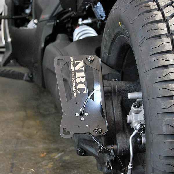 Can-Am Ryker Side Mount License Plate (2 Position) (2019 - Present)