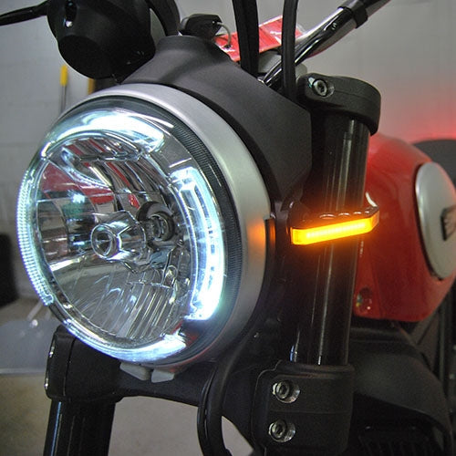 Ducati Scrambler Front Turn Signals