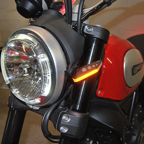 Ducati Scrambler Front Turn Signals