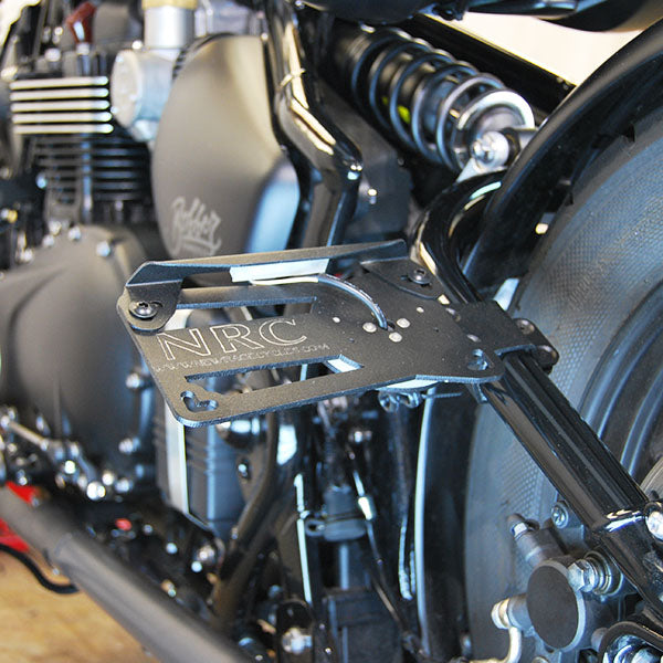 Triumph Bobber Side Mount License Plate (2 Position) (2017 - Present)