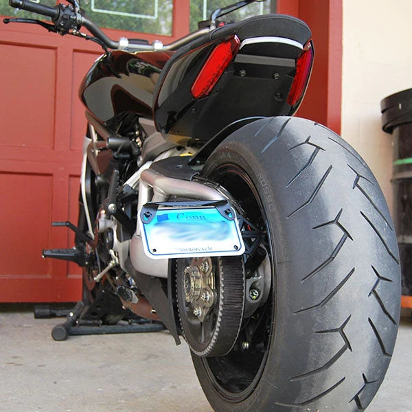 Ducati Diavel 2-Position License Plate Instructions