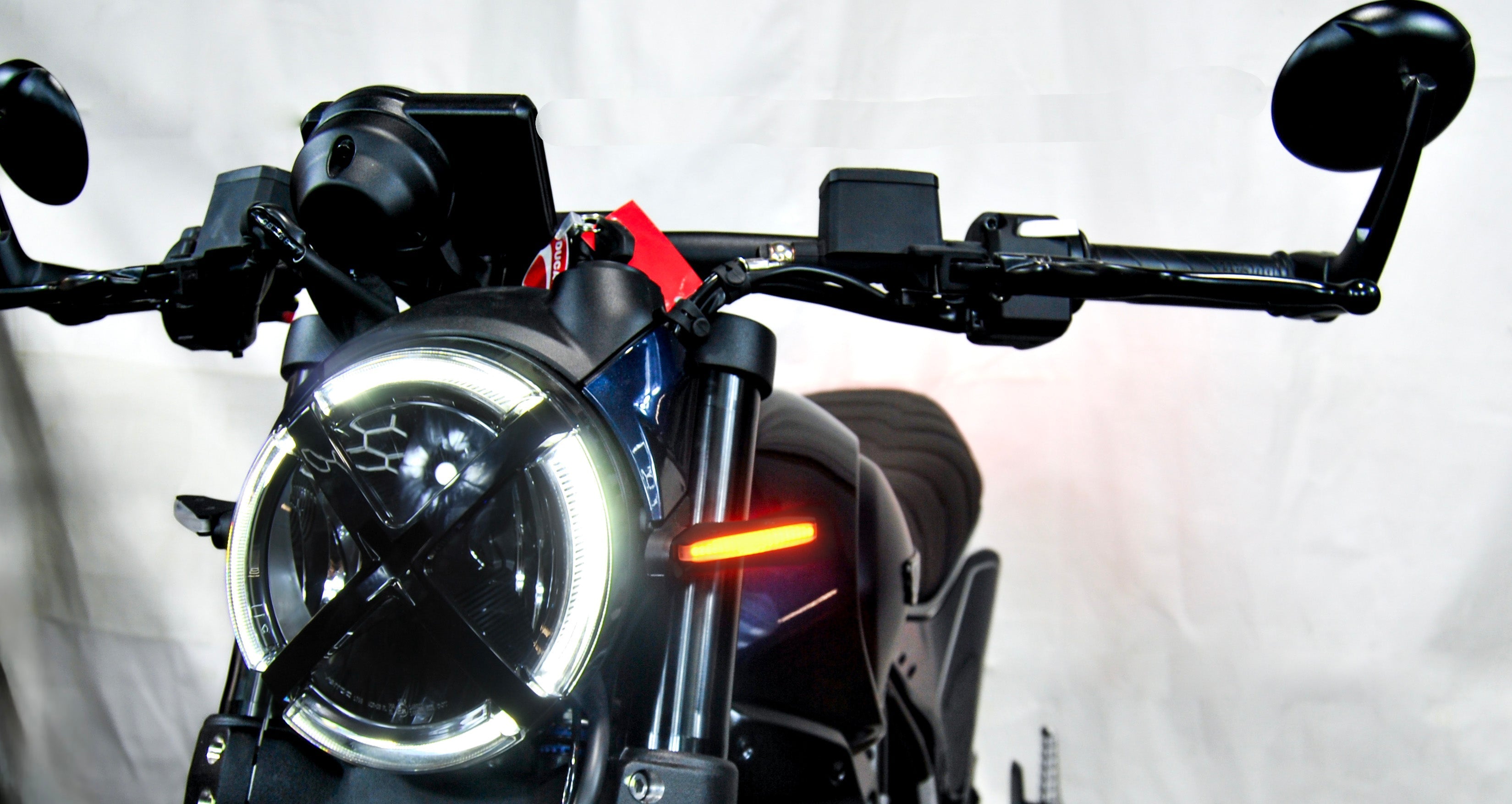 Ducati Scrambler Next Gen 800 Front Turn Signals (2023-Present) Instructions