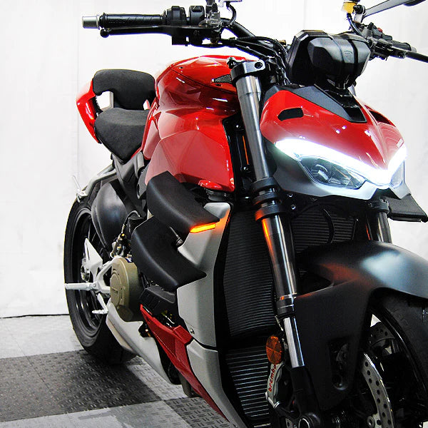 Ducati Streetfighter V4 | V2 Front Turn Signals Instructions