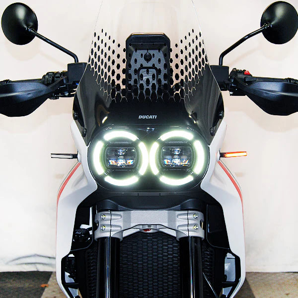 Ducati DesertX Front Turn Signals (2022 - Present) Instructions