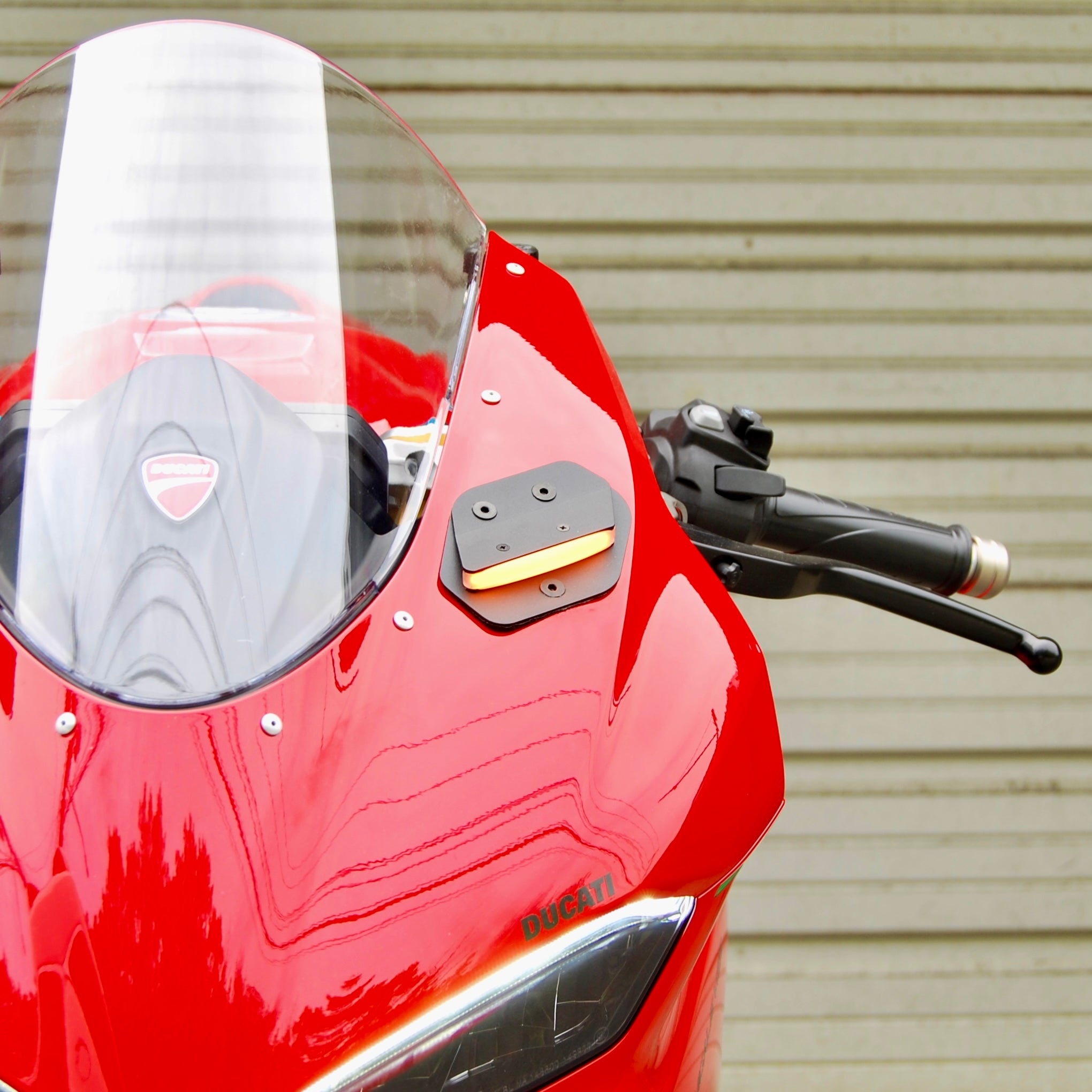 桃田 Ducati Panigale V2 Mirror Block Off Turn Signals (2025