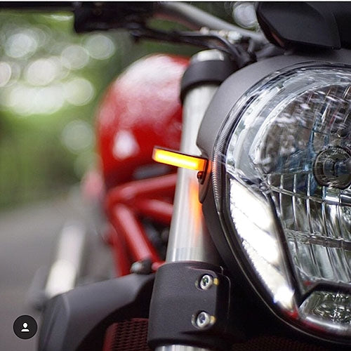 Ducati Monster 1200 Front Turn Signals (2014-2016)