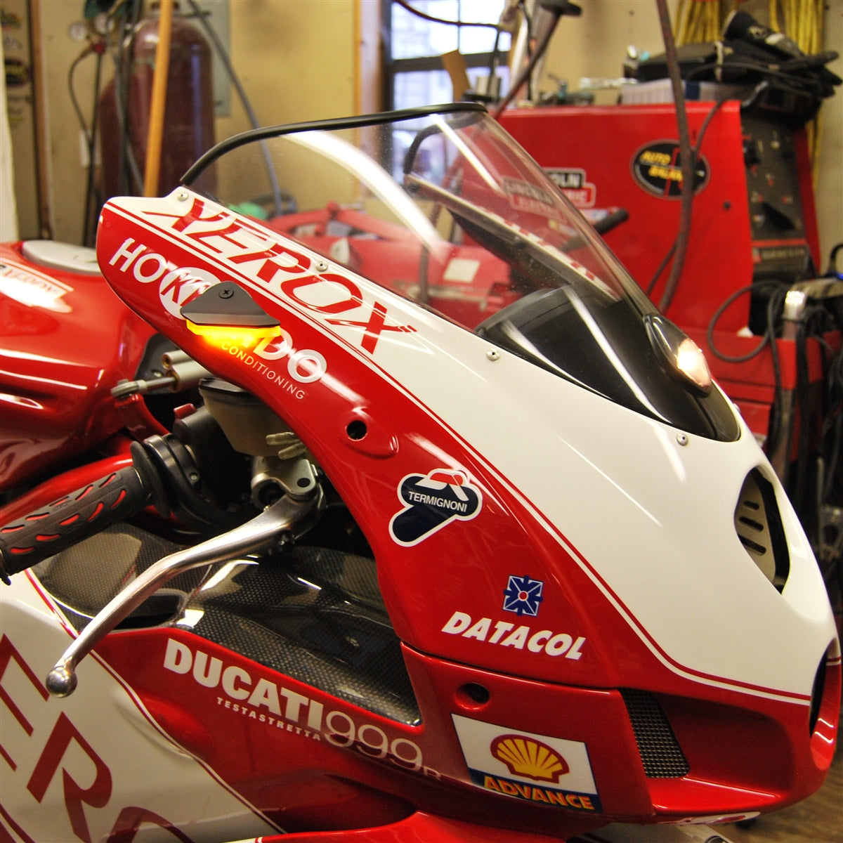Ducati 749 Mirror Block Off Turn Signals