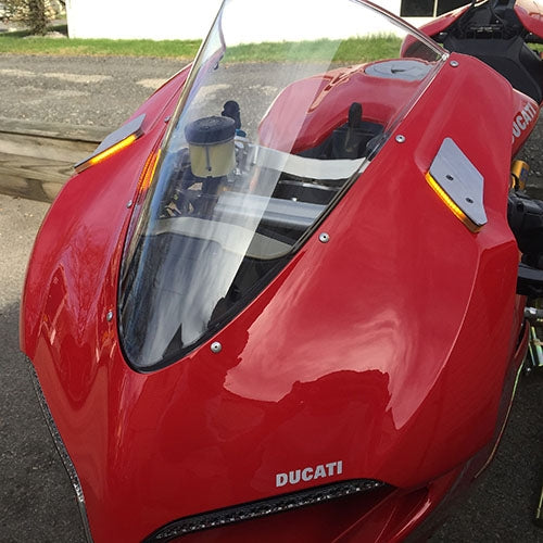 Ducati 959 Panigale Mirror Block Off Turn Signals