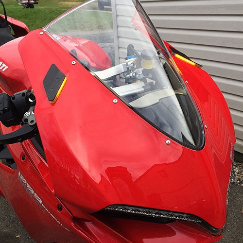 Ducati 959 Panigale Mirror Block Off Turn Signals