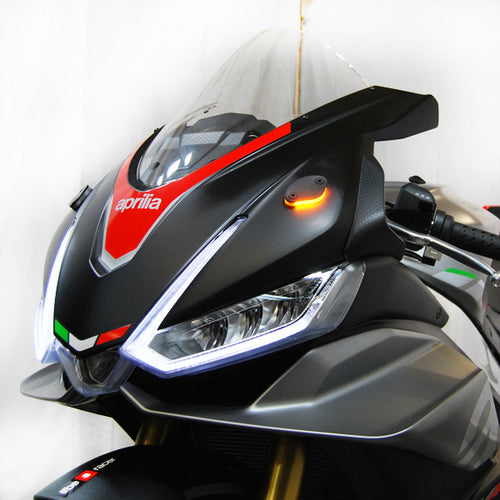 Aprilia RSV4 Mirror Block Off Turn Signals (2021-2024)