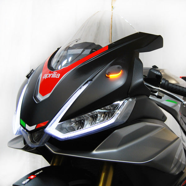 Aprilia RSV4 Mirror Block Off Turn Signals (2021-2024)