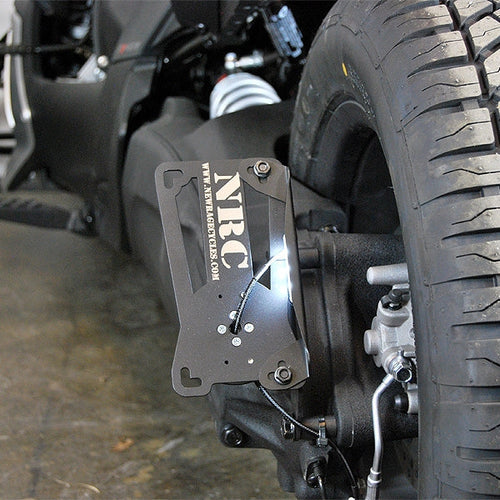 Can-Am Ryker Side Mount License Plate (2 Position) (2019 - Present)