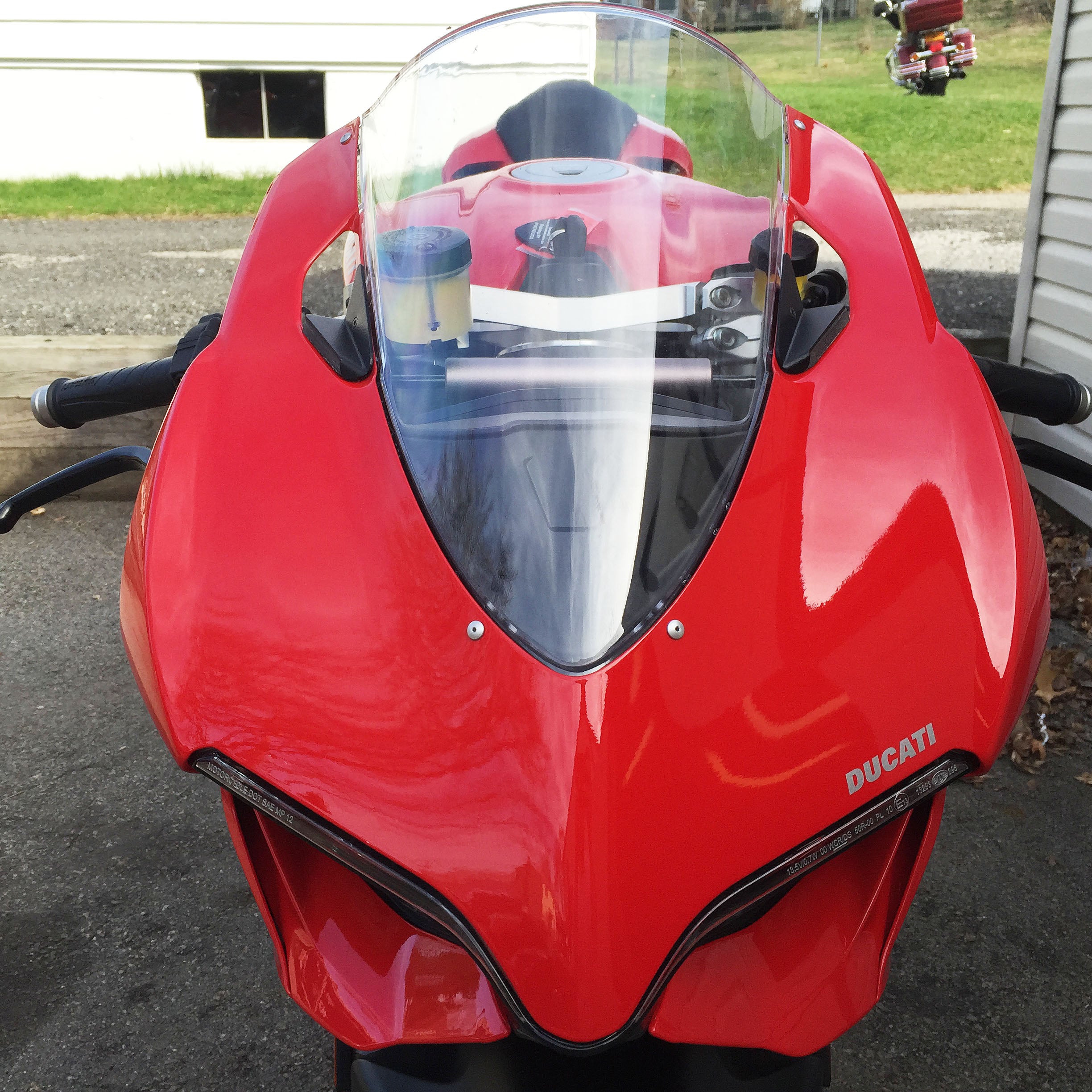 Ducati 1199 Panigale Mirror Block Off Turn Signals (2011 - 2014)