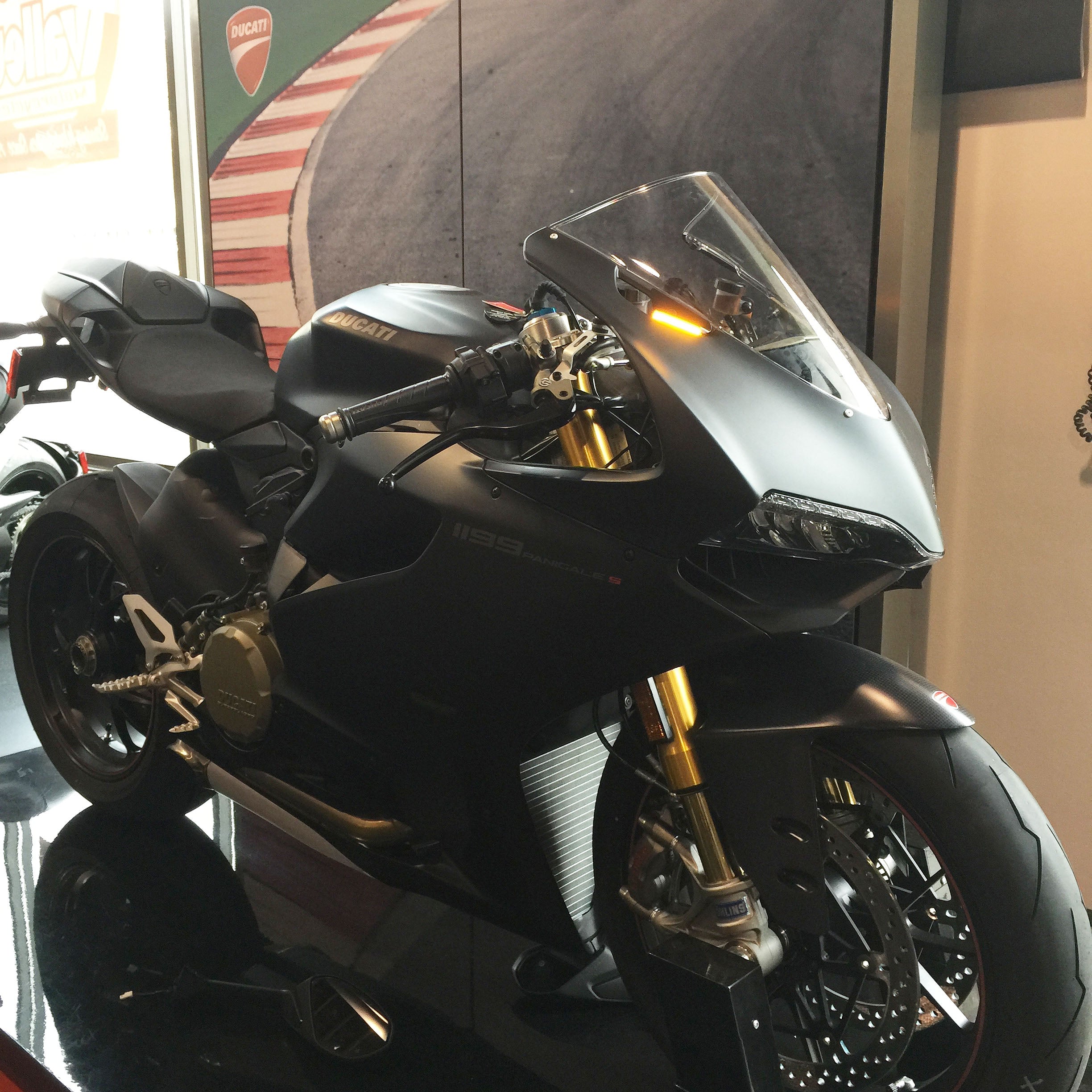 Ducati 899 Panigale Mirror Block Off Turn Signals (2013 - 2015)