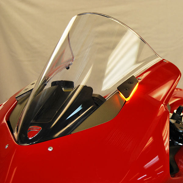 Ducati Panigale V4 Mirror Block Off Turn Signals (2018 - Present)
