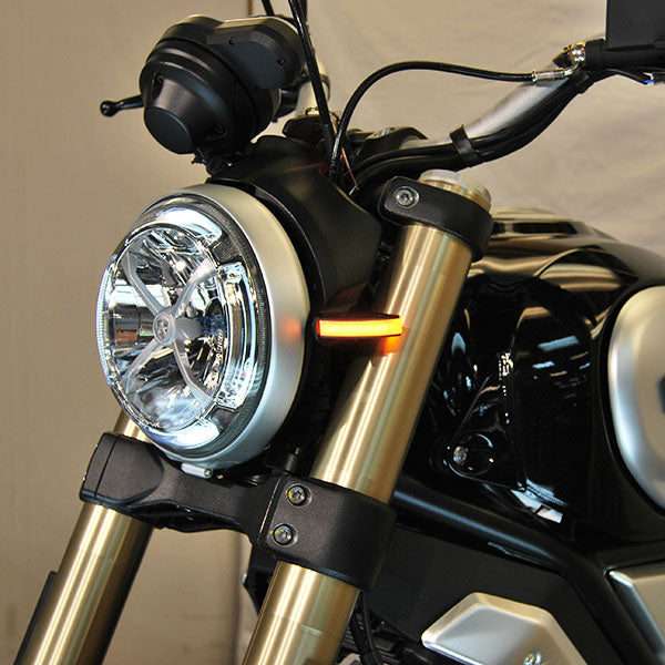 Ducati Scrambler 1100 Front Turn SignalsBMW R1200R Front Turn Signals New Rage Cycles