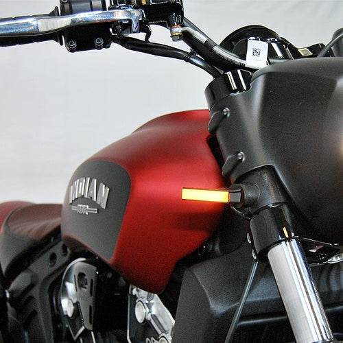 Indian Scout Bobber Front Turn Signals (2018-2024)
