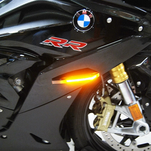 S1000RR 20- フロントLEDウインカー移設 NewRageCycles NewRageCycles フロント LED ウインカー 移設 S1000RR 20