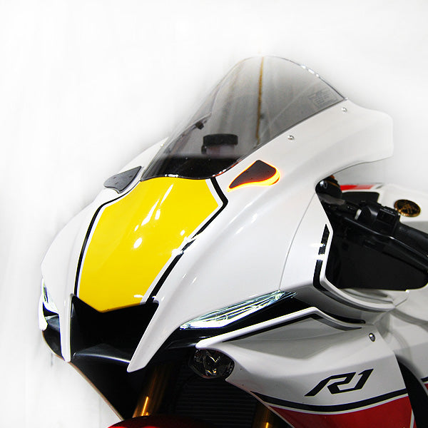 Yamaha R1 Mirror Block Off Turn Signals (2020-Present)